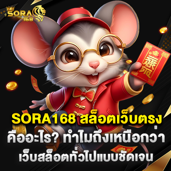 2.SORA168 สล็อตเว็บตรง คืออะไร ทำไมถึงเหนือกว่าเว็บสล็อตทั่วไปแบบชัดเจน